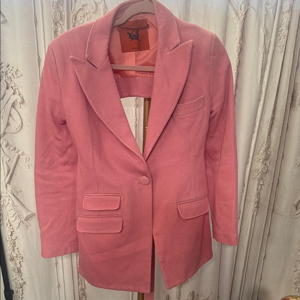 Thebe Magugu pink  Blazer Jacket